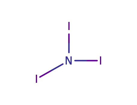 Molecular Structure of 13444-85-4 (nitrogen iodide)