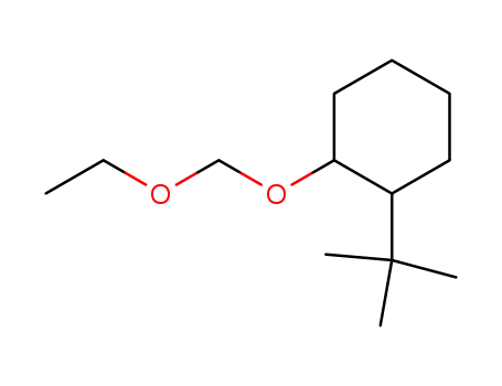 Molecular Structure of 80390-89-2 (Cyclohexane, 1-(1,1-dimethylethyl)-2-(ethoxymethoxy)-)