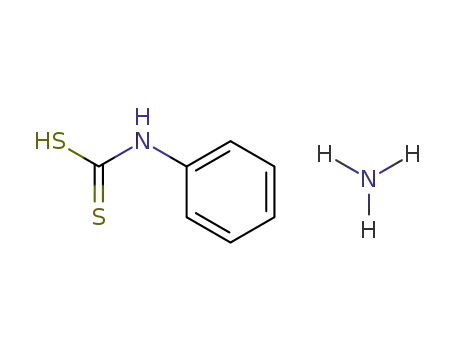 Molecular Structure of 1074-52-8 (ammonium phenyldithiocarbamate)
