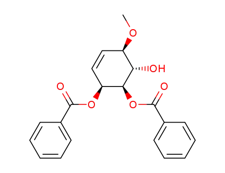 (1α,2β,3β,6β)-6-methoxy-4-cyclohexene-1,2,3-triol 2,3-dibenzoate