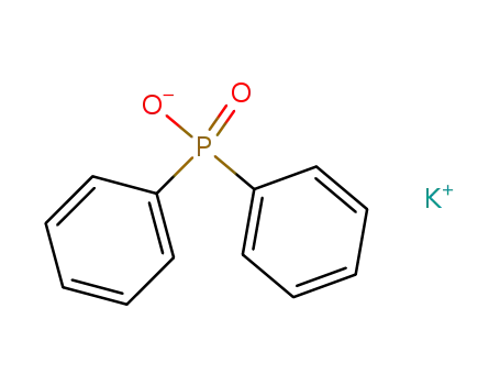 Molecular Structure of 17223-05-1 (Phosphinic acid, diphenyl-, potassium salt)