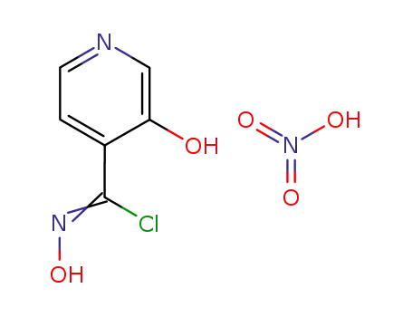 3-hydroxy-4-(1'-chloro-1'-hydroximinomethyl)pyridinium nitrate