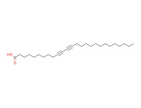 Molecular Structure of 73510-21-1 (10,12-Hexacosadiynoic acid)
