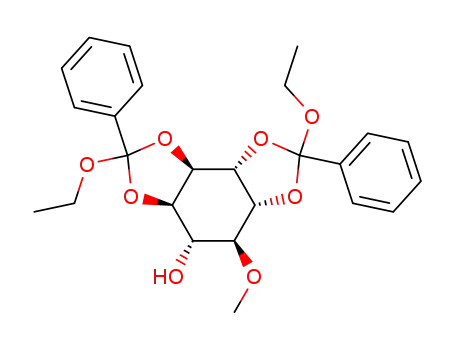 1D-4-O-methyl-chiro-inositol 1,2:5,6-di(ethyl orthobenzoate)