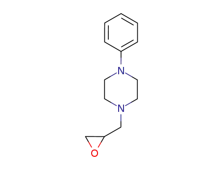 Molecular Structure of 72566-27-9 (1-(2,3-Epoxypropyl)-4-phenylpiperazine)