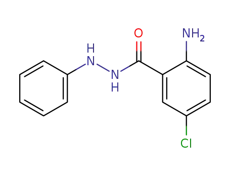 Molecular Structure of 18852-01-2 (2-AMINO-5-CHLORO-N'-PHENYLBENZOHYDRAZIDE)