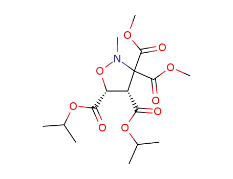 2-methyl-isoxazolidine-3,3,4r,5c-tetracarboxylic acid 4,5-diisopropyl ester 3,3-dimethyl ester