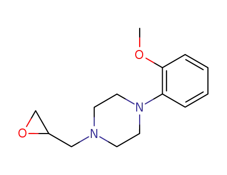 1-<1-(2-methoxyphenyl)-4-piperazino>-2,3-epoxypropane