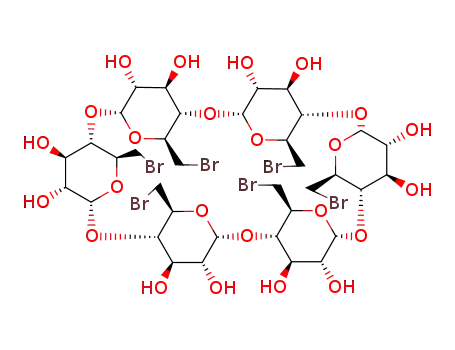 hexakis-(6-bromo-6-deoxy)-α-cyclodextrin