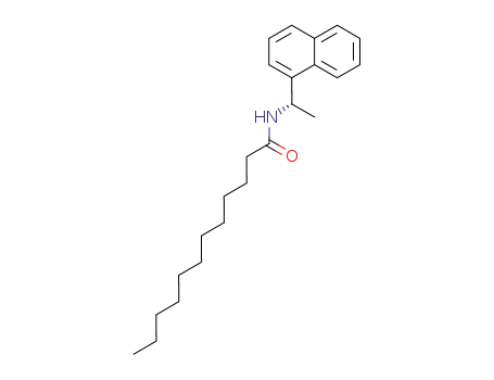 Molecular Structure of 61761-45-3 (Dodecanamide, N-[1-(1-naphthalenyl)ethyl]-, (S)-)