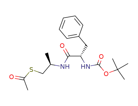 (S)-2-((S)-N-tert-butoxycarbonylphenylalanylamino)propyl ethanethioate