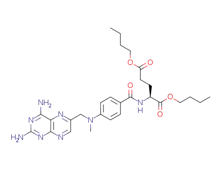 Molecular Structure of 50602-77-2 (Methotrexate di-n-butyl ester)