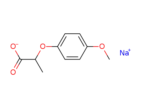 (±)-2-(p-methoxyphenoxy)propionic acid sodium salt