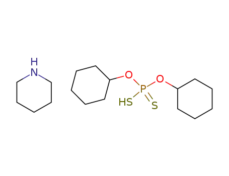 piperidinium O,O'-di-cyclohexylphosphorodithioate