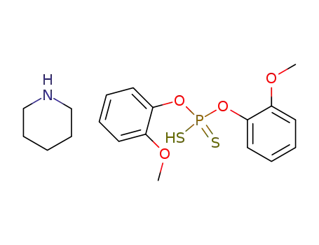 piperidinium O,O'-di-2-methoxybenzenephosphorodithioate
