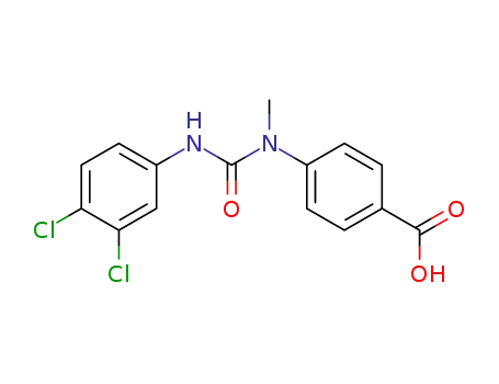 1-(4-carboxyphenyl)-3-(3,4-dichlorophenyl)-1-methylurea