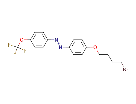 4-(4-bromobutyloxy)-4'-trifluoromethoxyazobenzene