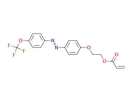 Acrylic acid 2-[4-(4-trifluoromethoxy-phenylazo)-phenoxy]-ethyl ester