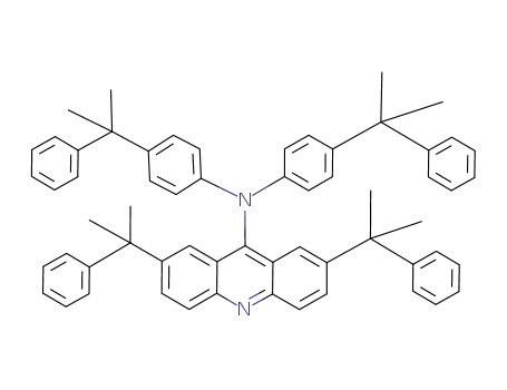 2,7-bis(1-methyl-1-phenylethyl)-N,N-bis[4-(1-methyl-1-phenylethyl)phenyl]acridin-9-amine
