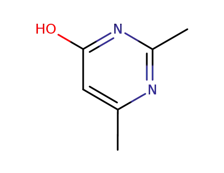 Molecular Structure of 6622-92-0 (2,4-DIMETHYL-6-HYDROXYPYRIMIDINE)