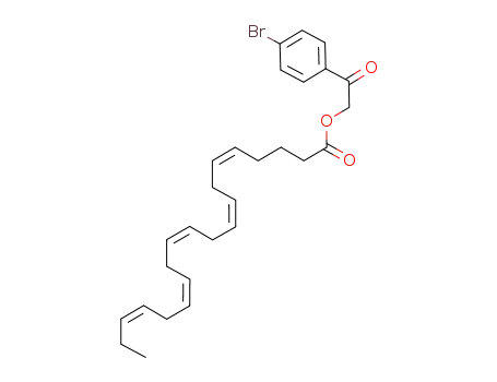 (5Z,8Z,11Z,14Z,17Z)-Icosa-5,8,11,14,17-pentaenoic acid 2-(4-bromo-phenyl)-2-oxo-ethyl ester