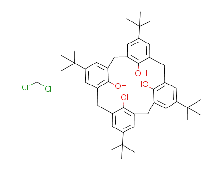 p-tert-butyl-calix[4]arene * dichloromethane