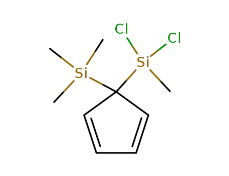 1-[dichloro(methyl)silyl]-1-(trimethylsilyl)cyclopentadiene