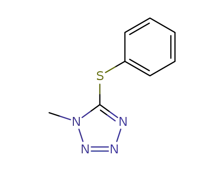 1-methyl-5-phenylthio-1,2,3,4-tetrazole