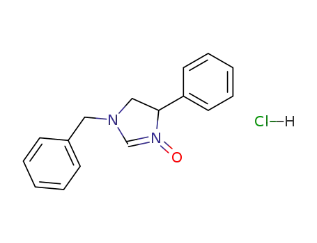 1-benzyl-4-phenyl-4,5-dihydro-1H-imidazole 3-oxide; hydrochloride