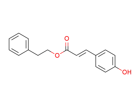 (2E)-3-(4-hydroxyphenyl)-2-propenoic acid 2-phenylethyl ester