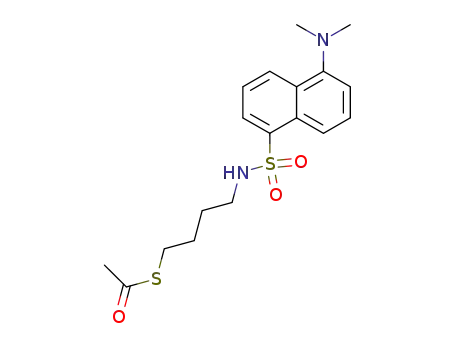 thioacetic acid S-[4-(5-dimethylamino-naphthalene-1-sulfonylamino)-butyl] ester