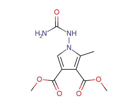 dimethyl 1-[(aminocarbonyl)amino]-2-methyl-1H-pyrrole-3,4-dicarboxylate