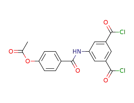 5-(4-acetoxybenzamido)-isophthaloyl dichloride