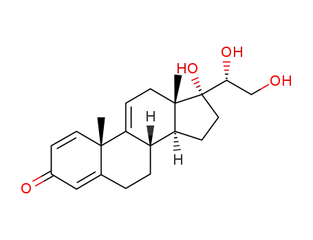 pregna-1,4,9(11)-triene-17α,20β,21-triol-3-one