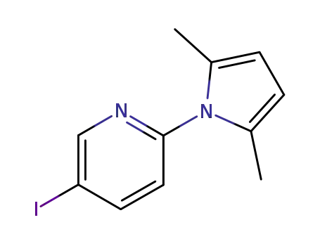 1-(5-iodopyridin-2-yl)-2,5-dimethyl-1H-pyrrole