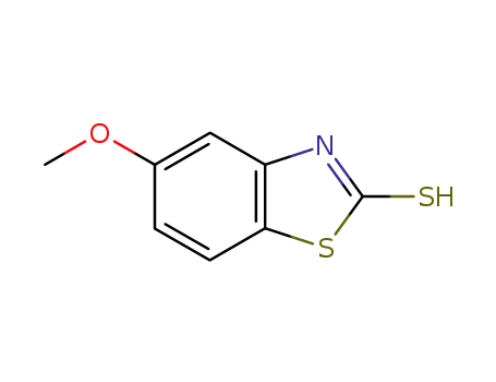 Molecular Structure of 55690-60-3 (2-MERCAPTO-5-METHOXYBENZOTHIAZOLE)