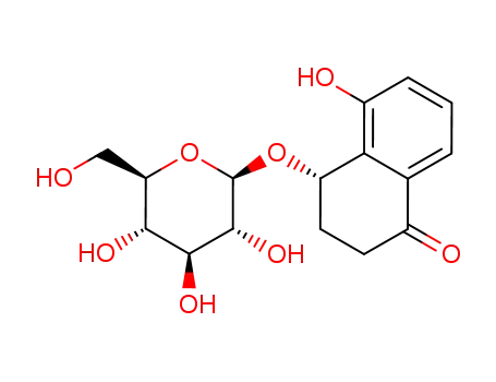 (1S)-1,2,3,4-tetrahydro-8-hydroxy-4-oxonaphthalen-1-yl 6-O-[(3,4,5-trihydroxyphenyl)carbonyl]-β-D-glucopyranoside