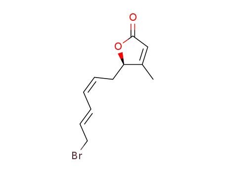 (R)-5-((2Z,4E)-6-Bromo-hexa-2,4-dienyl)-4-methyl-5H-furan-2-one