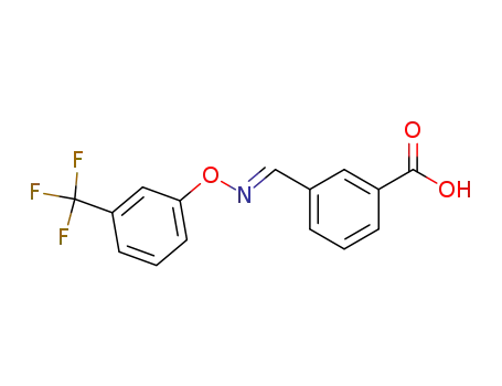 3-[(3-trifluoromethyl-phenoxyimino)-methyl]-benzoic acid