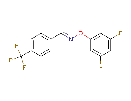 4-trifluoromethyl-benzaldehyde O-(3,5-difluoro-phenyl)-oxime