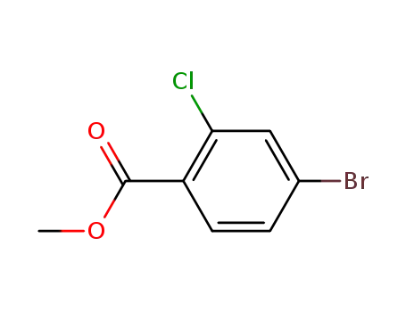 Methyl 4-bromo-2-chlorobenzoate cas no. 185312-82-7 98%