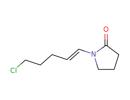 1-((E)-5-chloropent-1-enyl)-2-pyrrolidin-2-one