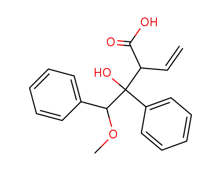 2-(1-hydroxy-2-methoxy-1,2-diphenyl-ethyl)-but-3-enoic acid