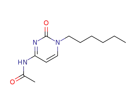 N-(1-hexyl-2-oxo-1,2-dihydropyrimidin-4-yl)acetamide