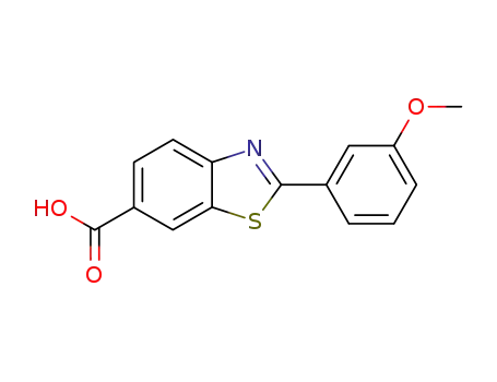 2-(3-methoxyphenyl)-1,3-benzothiazole-6-carboxylic acid