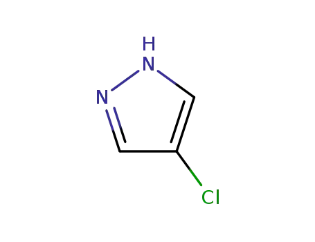 Molecular Structure of 15878-00-9 (4-Chloropyrazole)
