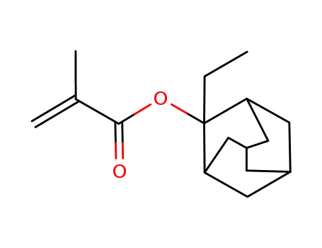 Molecular Structure of 209982-56-9 (2-Ethyl-2-adamantyl methacrylate)