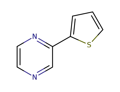 Molecular Structure of 56421-72-8 (2-THIOPHEN-2-YL-PYRAZINE)