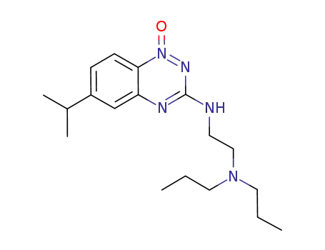 N1-(6-isopropyl-1-oxido-1,2,4-benzotriazin-3-yl)-N2,N2-dipropyl-1,2-ethanediamine