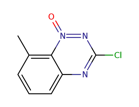 3-chloro-8-methyl-1,2,4-benzotriazine 1-oxide